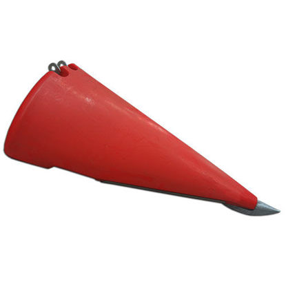 Picture of Poly Fender Snout Right Hand 30-36-38 Inch Spacing Red To Fit Capello® - NEW (Aftermarket)