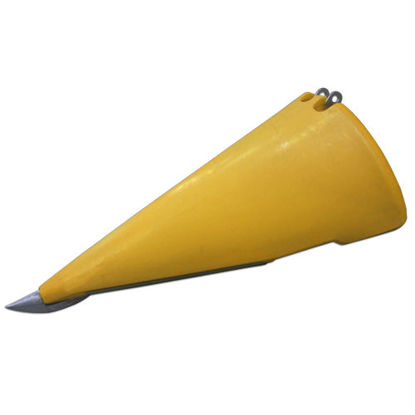 Picture of Poly Fender Snout Right Hand CLAAS Yellow 30-36-38 Inch Spac To Fit Capello® - NEW (Aftermarket)